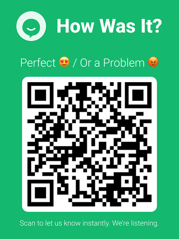 Minimal QR Stand Design